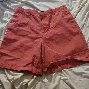 Red shorts